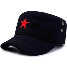 Military Army Cadet Cap Red