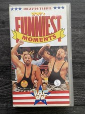 WWF Funniest Moments VHS 1992