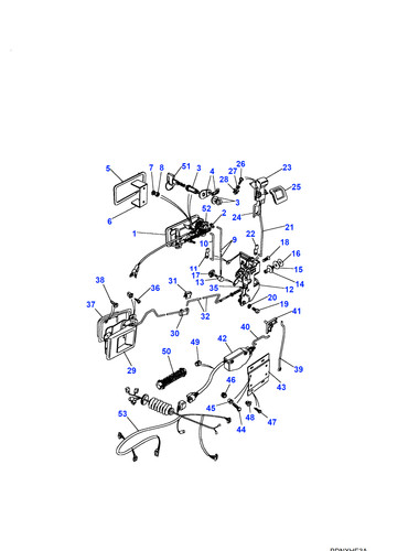 Land rover inner panel door - land,