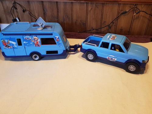 Playmobil fun park caravan - park, and