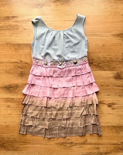 Rare romantic tiered ruffle - rare,
