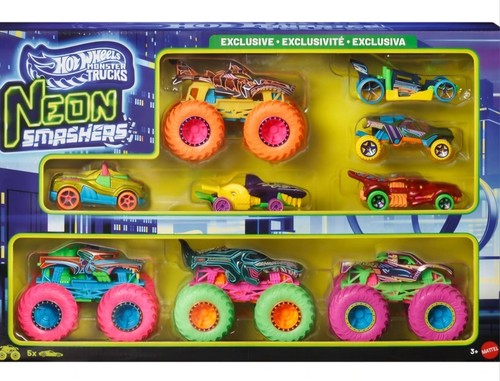Hot wheels neon smashers - wheels,
