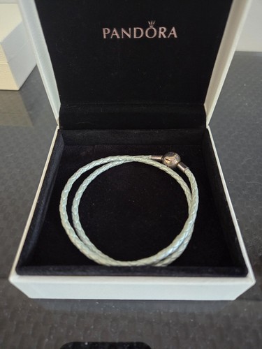 Pandora aquamarine leather - pandora,