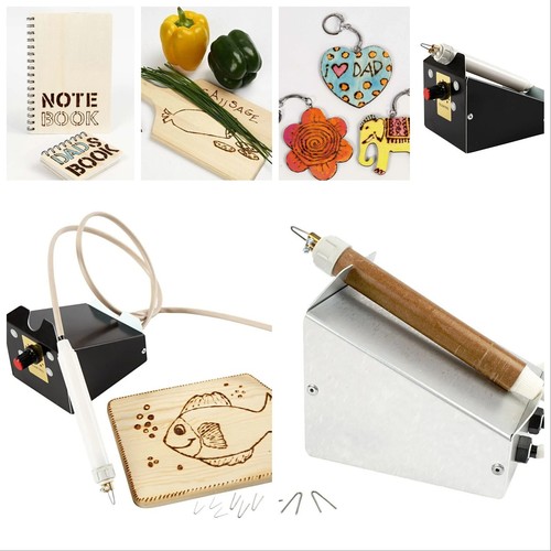 Pyrography emboss wood leather - pyrography,