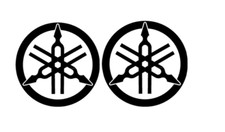 2 x Yamaha Tank Fairing Decal
