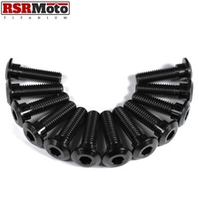 Kawasaki GPZ500 GPZ600R GPX600 GPZ900R GPZ1000RX Titanium Front Disc Bolts