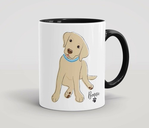 Personalised golden labrador - personalised,