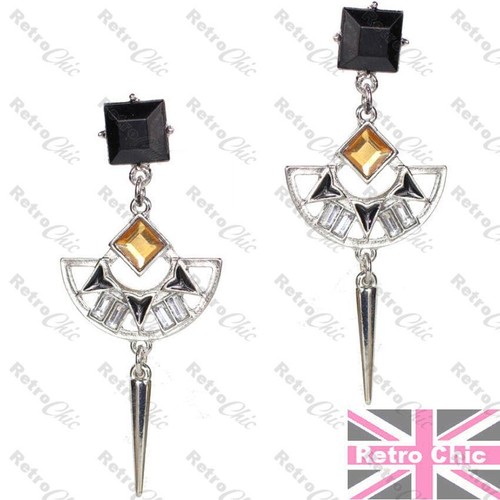Art deco silver gold fashion - silver/gold,