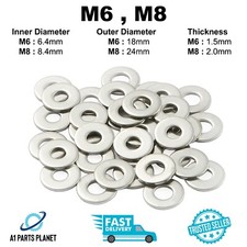 A2 70 Stainless M6 M8 Large