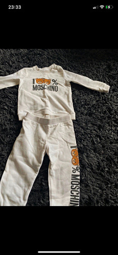 Moschino baby months - 18, white