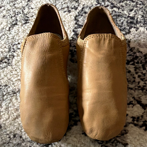 Girls beige unisex slip - unisex, slip-on
