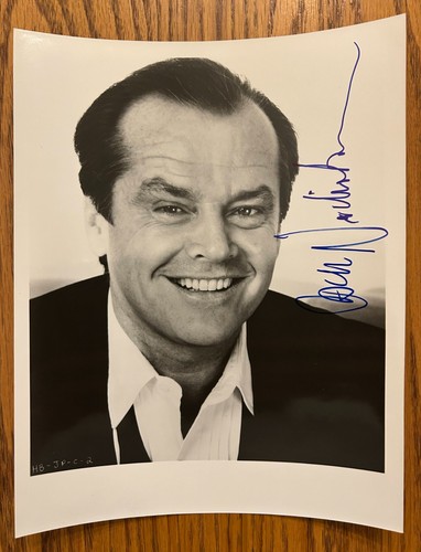 Jack nicholson signed - nicholson, headshot