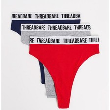 Threadbare- 3pr Tanga panties