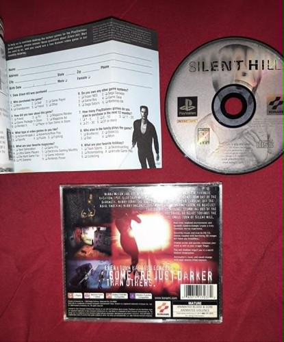 Original silent hill - ps1, black
