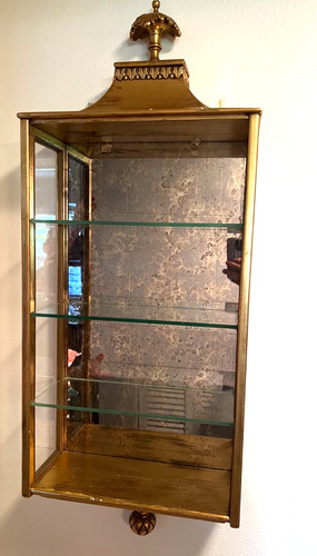 Vtg gold gilt hanging - vtg,