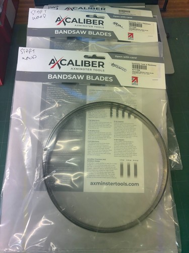 Axcaliber ground tooth blade