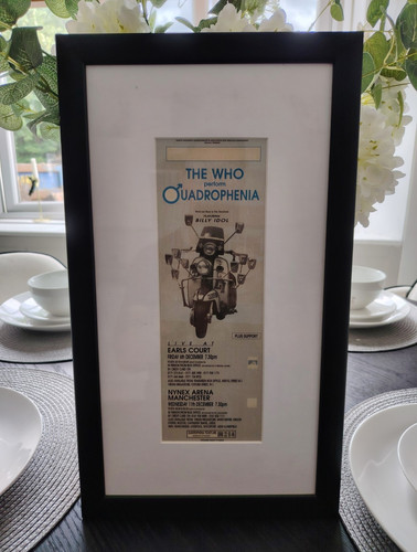 The who quadrophenia framed - who,