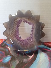 Large mixed amethyst and agate - large,