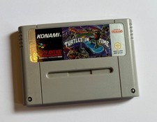 Turtles In Time | SUPER NINTENDO | SNES | PAL | Cart Only 