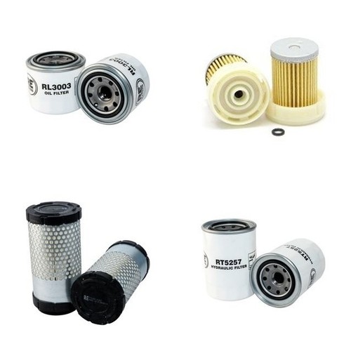 Filter service kit - fits, kubota