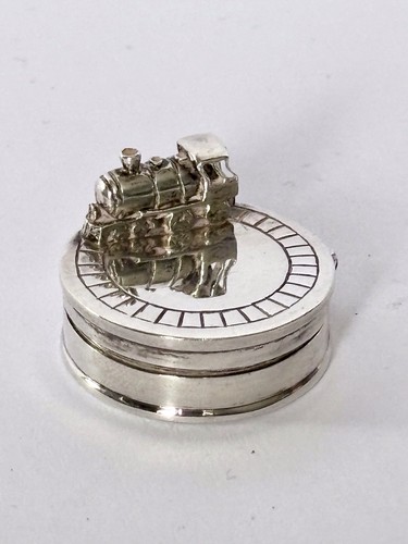 Vintage 925 silver train - vintage,