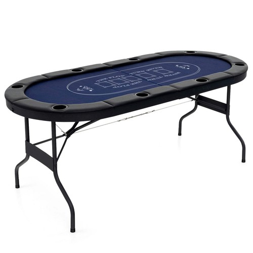 Foldable poker table for - 1.8m,