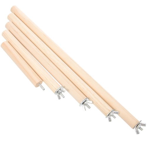 Pcs wooden bird perches - 5,