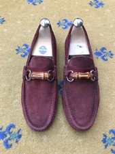 Gucci Loafers Suede Shoes