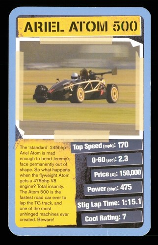 Top trumps card - trumps, gear