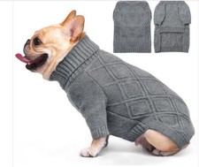 french bulldog  frenchie GORGOUS KNITTED SIZE XL JUMPER 2ft long 61cm 