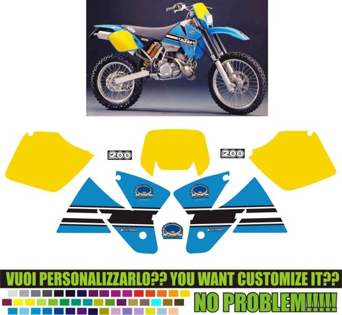 Stickers exc 200 1997 - (, sx