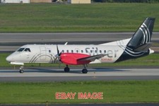 PHOTO  AEROPLANE SAAB 340B+