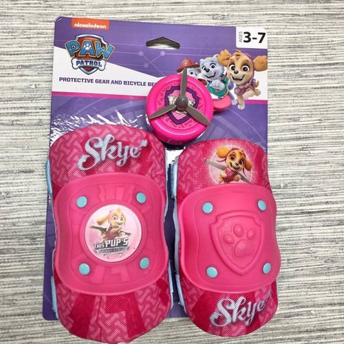 Bell paw patrol skye - paw, pink