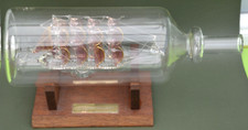 LYMINGTON GLASS SHIP IN GLASS