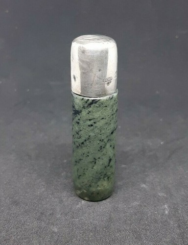 Victorian moss agate - agate, silver