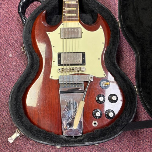 Gibson angus young - angus, signature