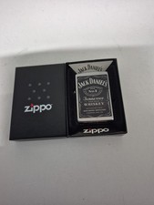 Zippo 24779 Jack Daniels Label Black Matte