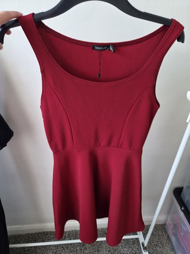 Burgundy dress size 8 by - size,