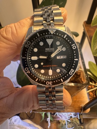 Seiko skx007 black - black, diver