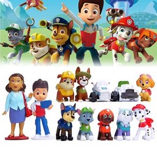 12Pc Paw Patrol Puppy Action