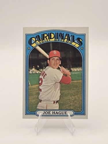 1972 topps 546 joe hague - hague, st