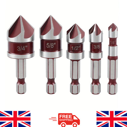 5pcs m35 cobalt countersink - 5pcs,