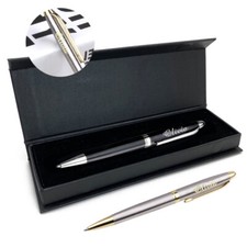 Personalised Ballpoint Pen Engraved Any Name / Text Birthday Promotional Gift