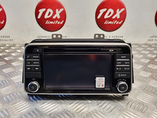 NISSAN MICRA K14 2017-2023 SAT NAV MEDIA RADIO CD HEAD UNIT + SD MAP 259155FA1A