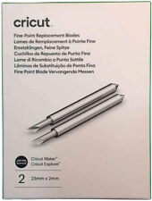 Pack of 2 CRICUT Fine Point Blades - 2007457 - For Maker Explore & all machines
