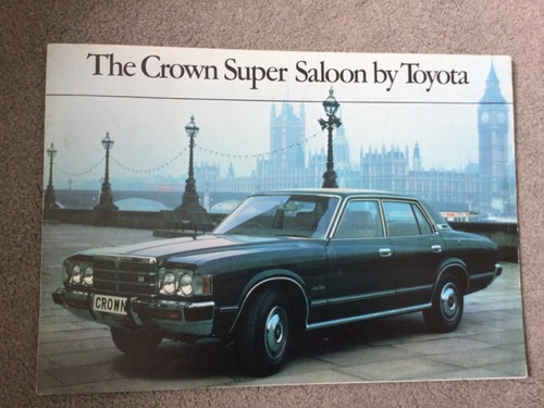 Toyota crown super - saloon, july