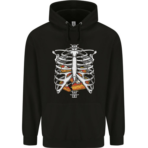 Pie inside skeleton torso - pie,