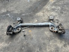 VAUXHALL CORSA D SRI 07-14 REAR AXLE COMPLETE WITH HUBS & CALIPERS 4 STUD #QT28