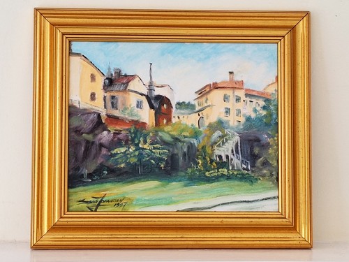 Contemporary swedish oil - contemporary,