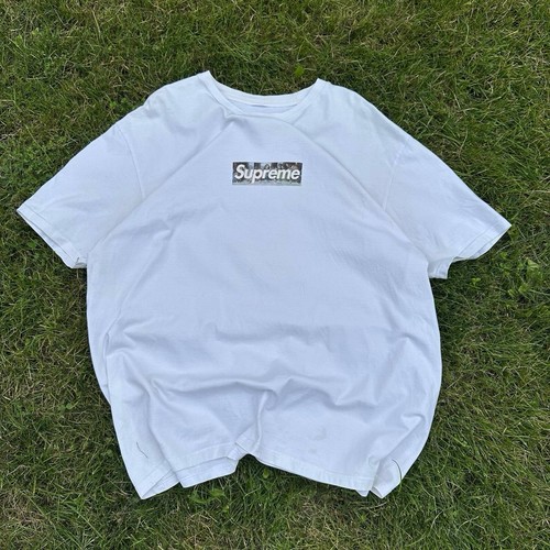 Supreme milan box logo - milan, tee